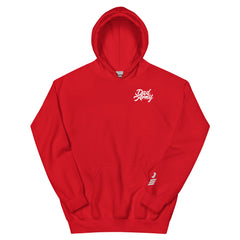 Unisex heavy blend hoodie red front